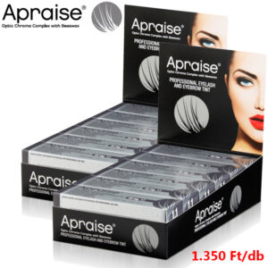 Apraise Professzionális hosszan tartós szempilla és szemöldökfesték 24x20 ml - szürke (karton)
